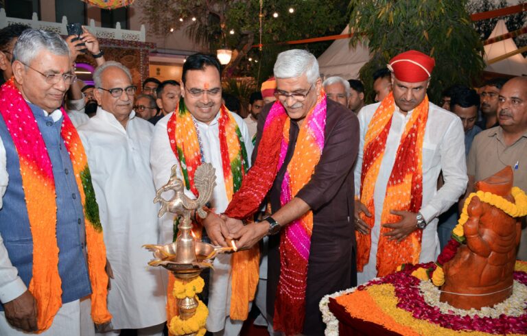 राजस्थान के मुख्यमंत्री श्री भजन लाल शर्मा ने बीकानेर हाउस में ' राजस्थान  उत्सव-2025 '  का किया शुभारंभ