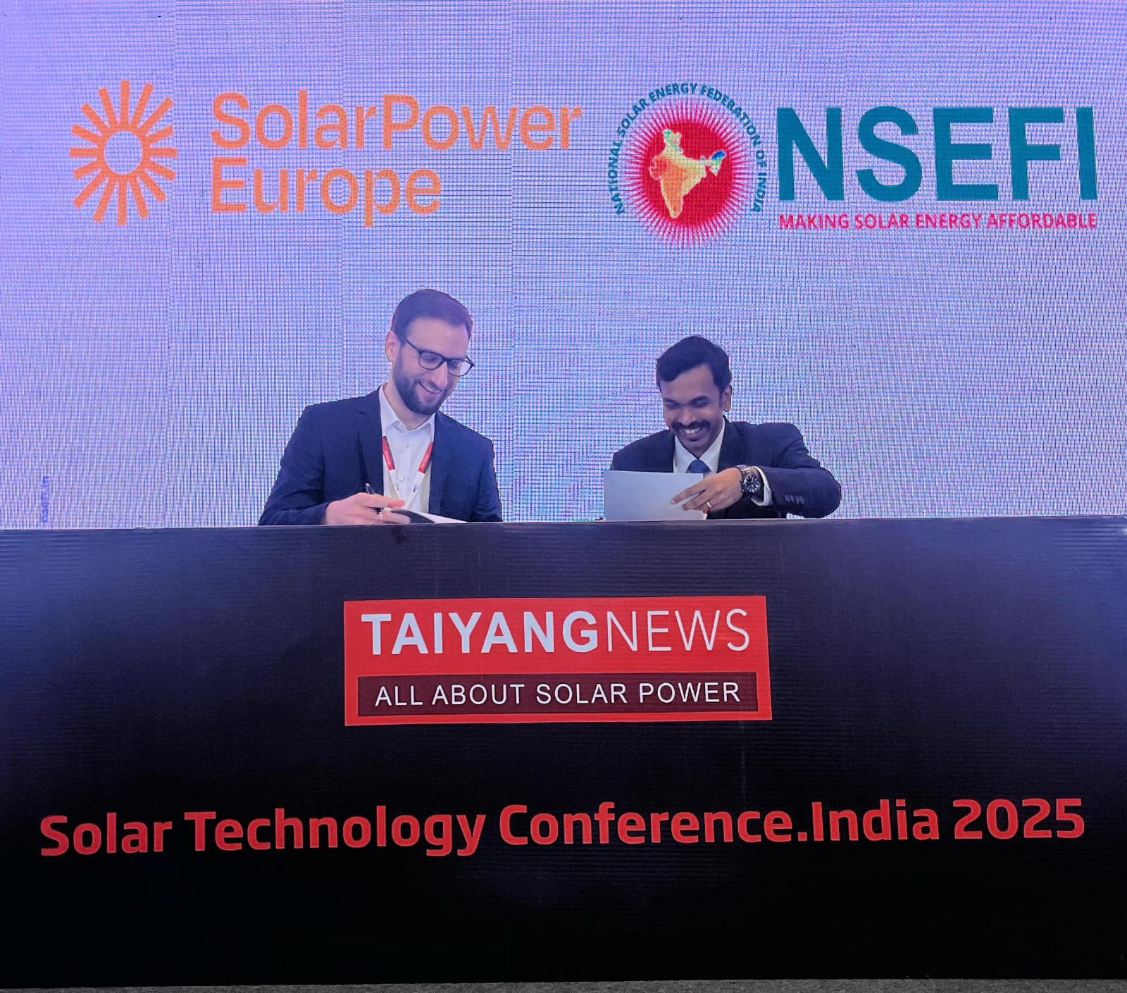 NSEFI और SolarPower Europe के बीच समझौता