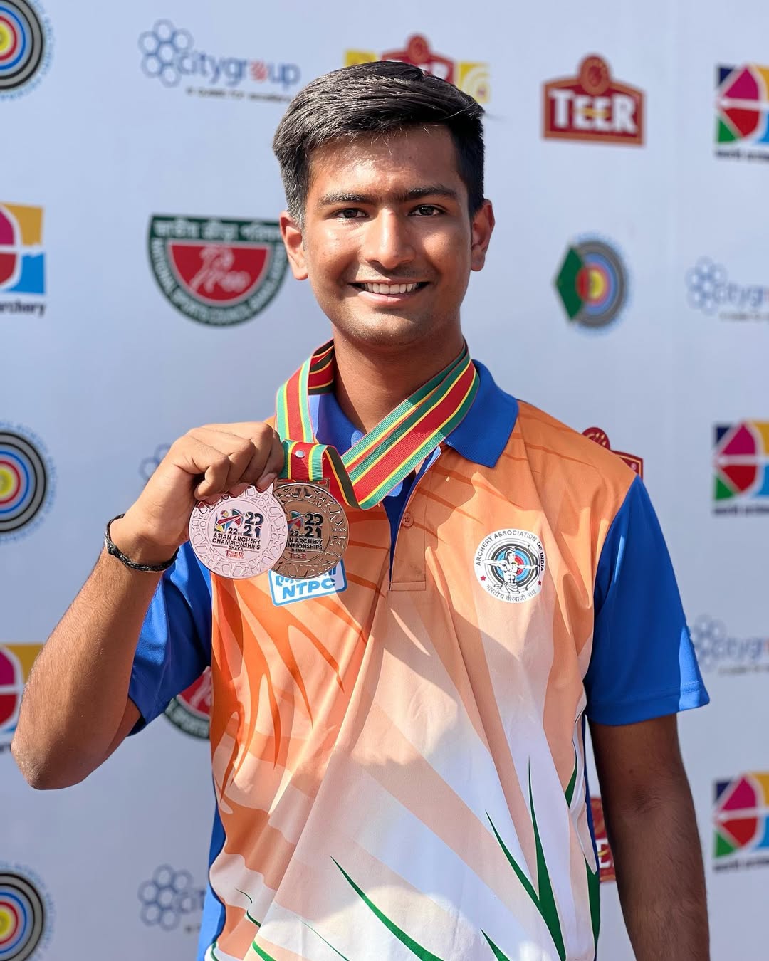 GKU student won gold in Archery World Cup