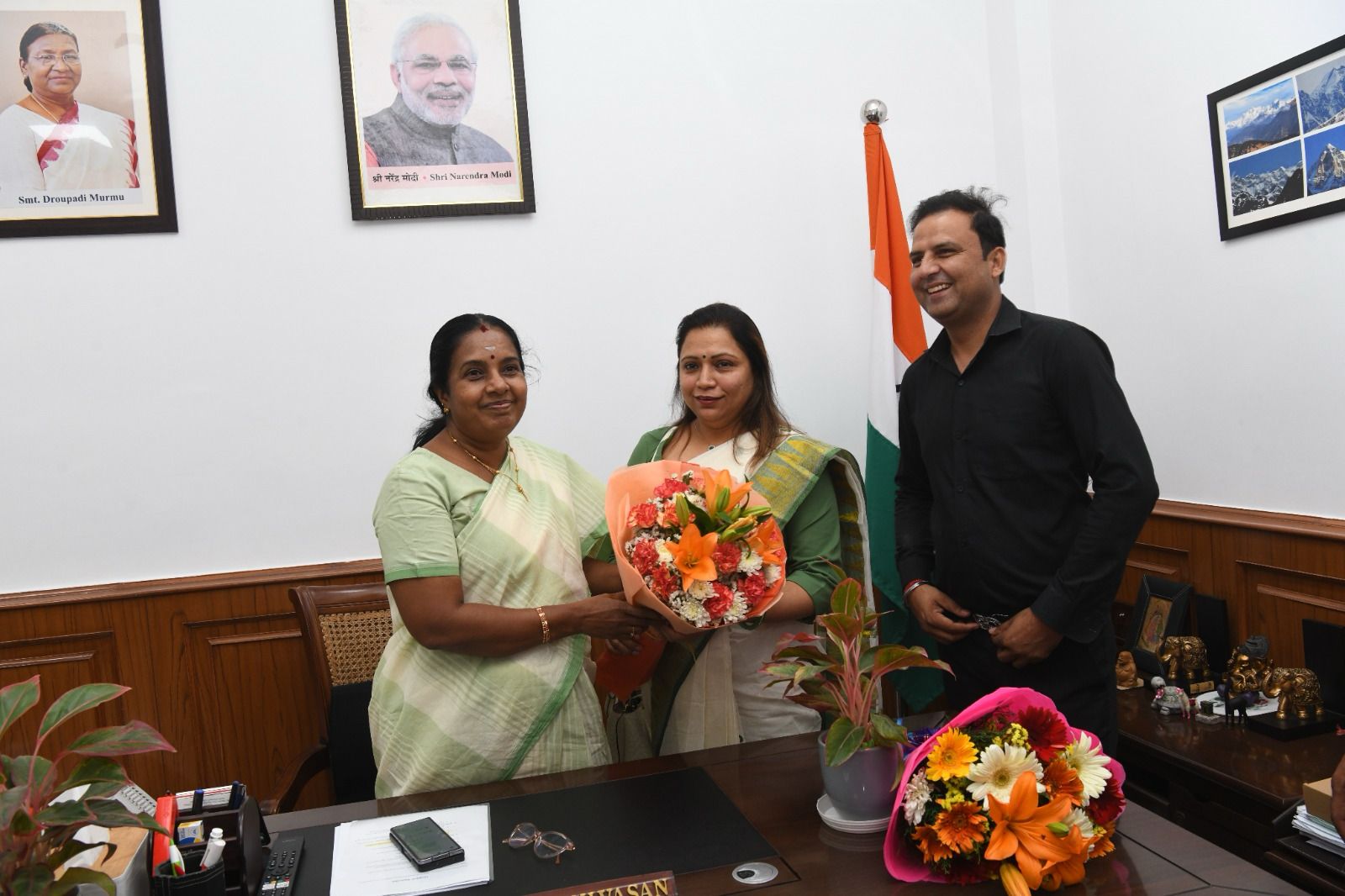 डीएसपीसी मुख्यालय में वानाथी श्रीनिवासन का स्वागत, विकलांग खिलाड़ियों के लिए समर्थन और समावेशिता पर जोर