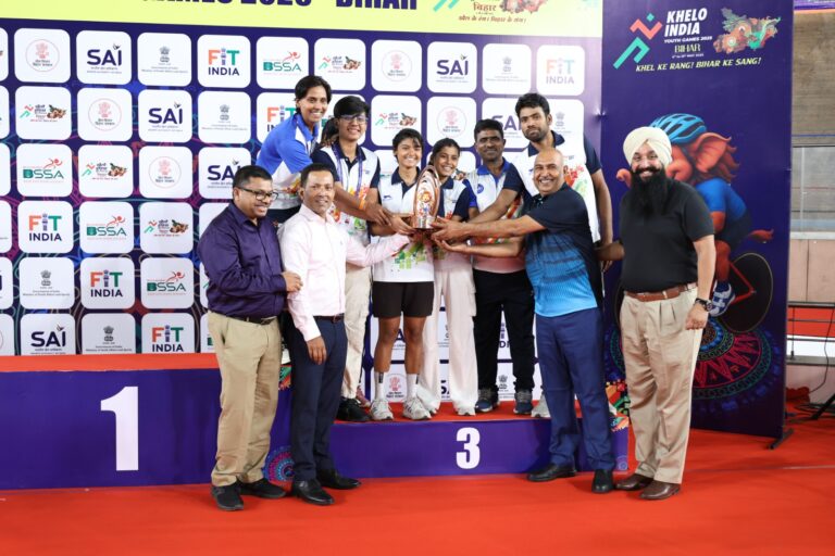 खेलो इंडिया यूथ गेम्स 2025: ट्रैक साइक्लिंग में बिहार की बेटियों ने दिखाया दमखम, ओवरऑल चैंपियनशिप में प्राप्त किया तीसरा स्थान