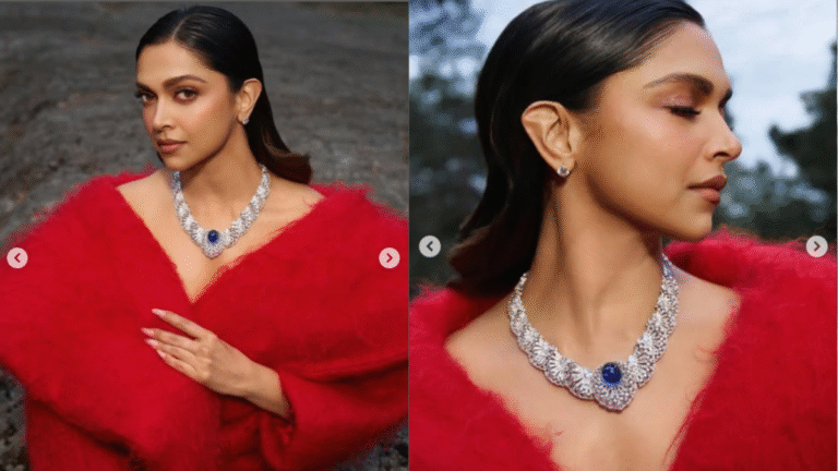 'लाल परी' बनकर दीपिका पादुकोण ने लूटी महफिल, रेड ड्रेस और हीरों से सजकर दिखीं रॉयल क्वीन