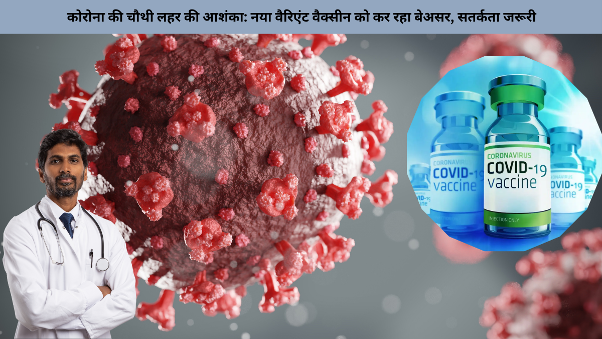 कोरोना की चौथी लहर की आशंका: नया वैरिएंट वैक्सीन को कर रहा बेअसर, सतर्कता जरूरी