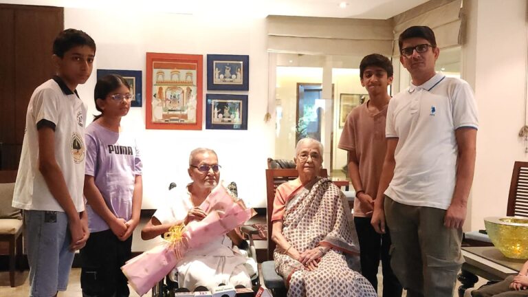 युवा शतरंज चैंपियनों को दूरदर्शी उद्योगपति श्री एल.एन. झुंझुनूवाला से मिली प्रेरणा, जो भारत में शतरंज पुनर्जागरण के वास्तुकार हैं