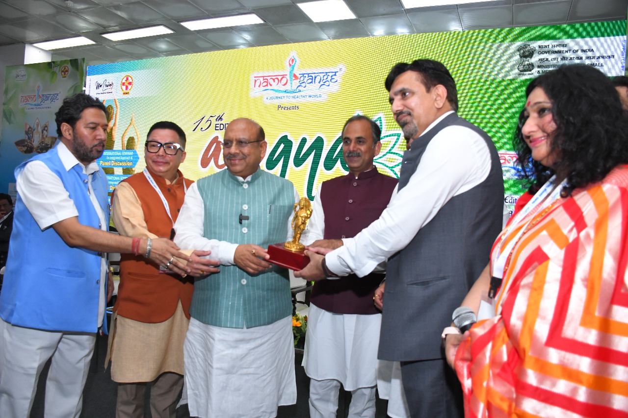 दिल्ली विधानसभा अध्यक्ष विजेंद्र गुप्ता ने नमो गंगे ट्रस्ट द्वारा आयोजित 8वां अंतरराष्ट्रीय हेल्थ एंड वेलनेस एक्सपो 2025 का किया उद्घाटन