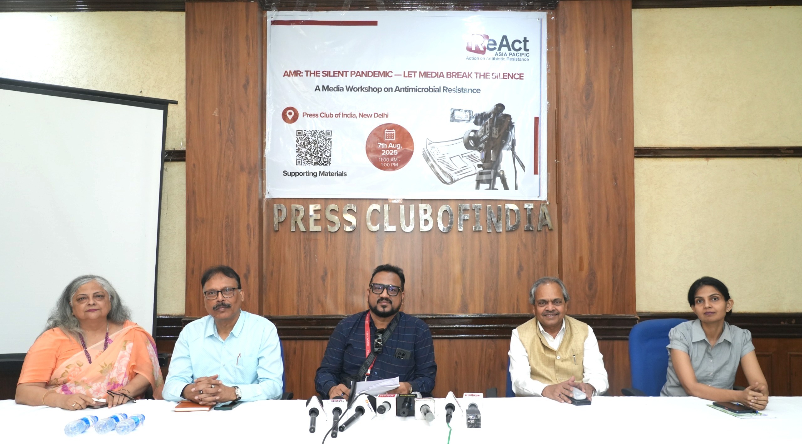 एएमआर पर मीडिया कार्यशाला: 'मूक महामारी' से लड़ने में मीडिया की अहम भूमिका