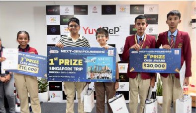 YuviPep नेक्स्ट-जेन फाउंडर्स ग्रैंड फिनाले में युवा इनोवेटर्स का दमखम, इसरो वैज्ञानिकों के साथ सीधा संवाद