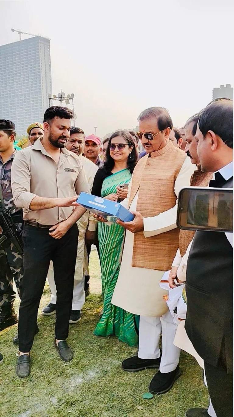 जेपीएसआर प्रभु श्रीराम ने नोएडा फ्लावर शो 2026 में भारत की पहली “सांस्कृतिक फ्लावर वैली” का अनावरण किया