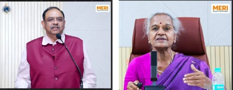 फार्मा अनुसंधान को गति देने में अंतरिक्ष प्रौद्योगिकी की भूमिका पर MERI में सम्मेलन आयोजित