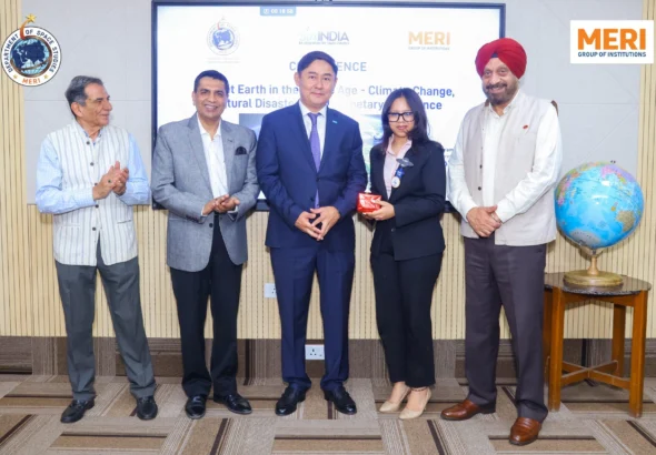 पृथ्वी दिवस 2026 पर MERI डिपार्टमेंट ऑफ स्पेस स्टडीज का सम्मेलन, अंतरिक्ष तकनीक और पृथ्वी स्वास्थ्य पर हुई अहम चर्चा